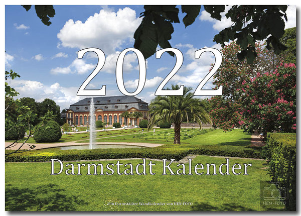 Darmstadt Kalender 2022 DIN A3