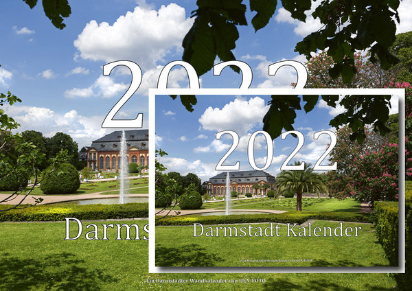 Darmstadt Kalender 2022 - je 1x DIN A3 + DIN A4